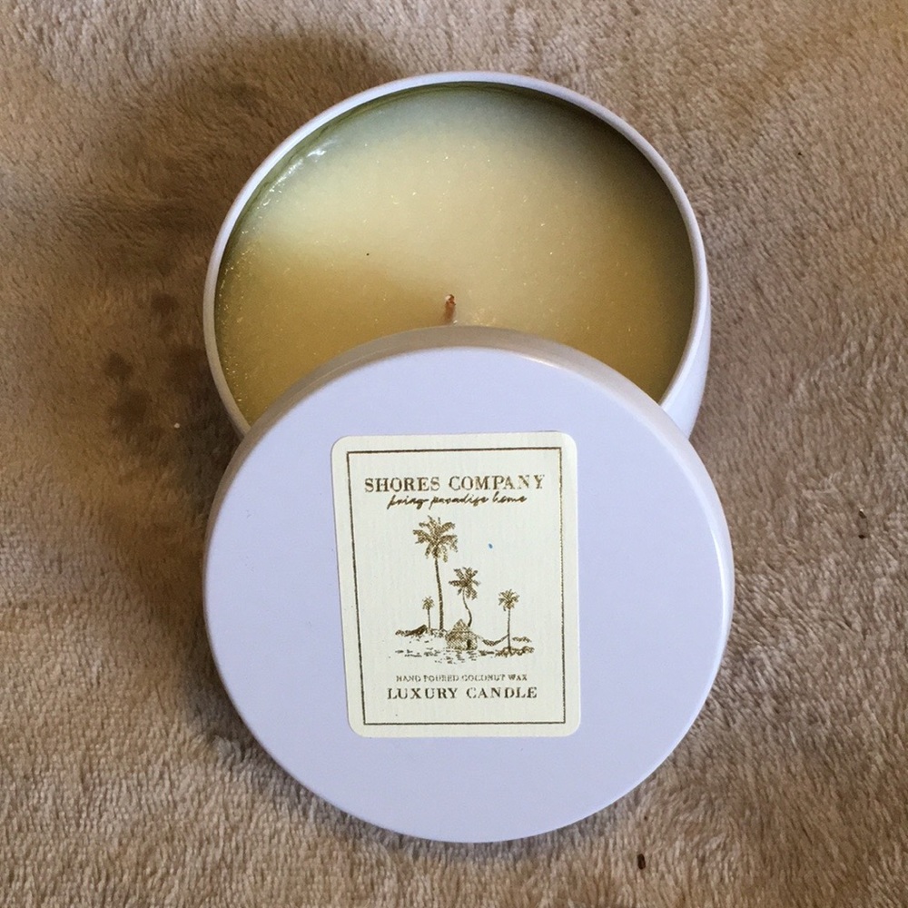 Shores Company Coffee Scented Candle - Picture 2 of 3